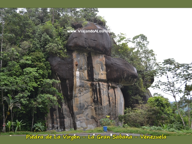 Piedra de la Virgen La Gran Sabana